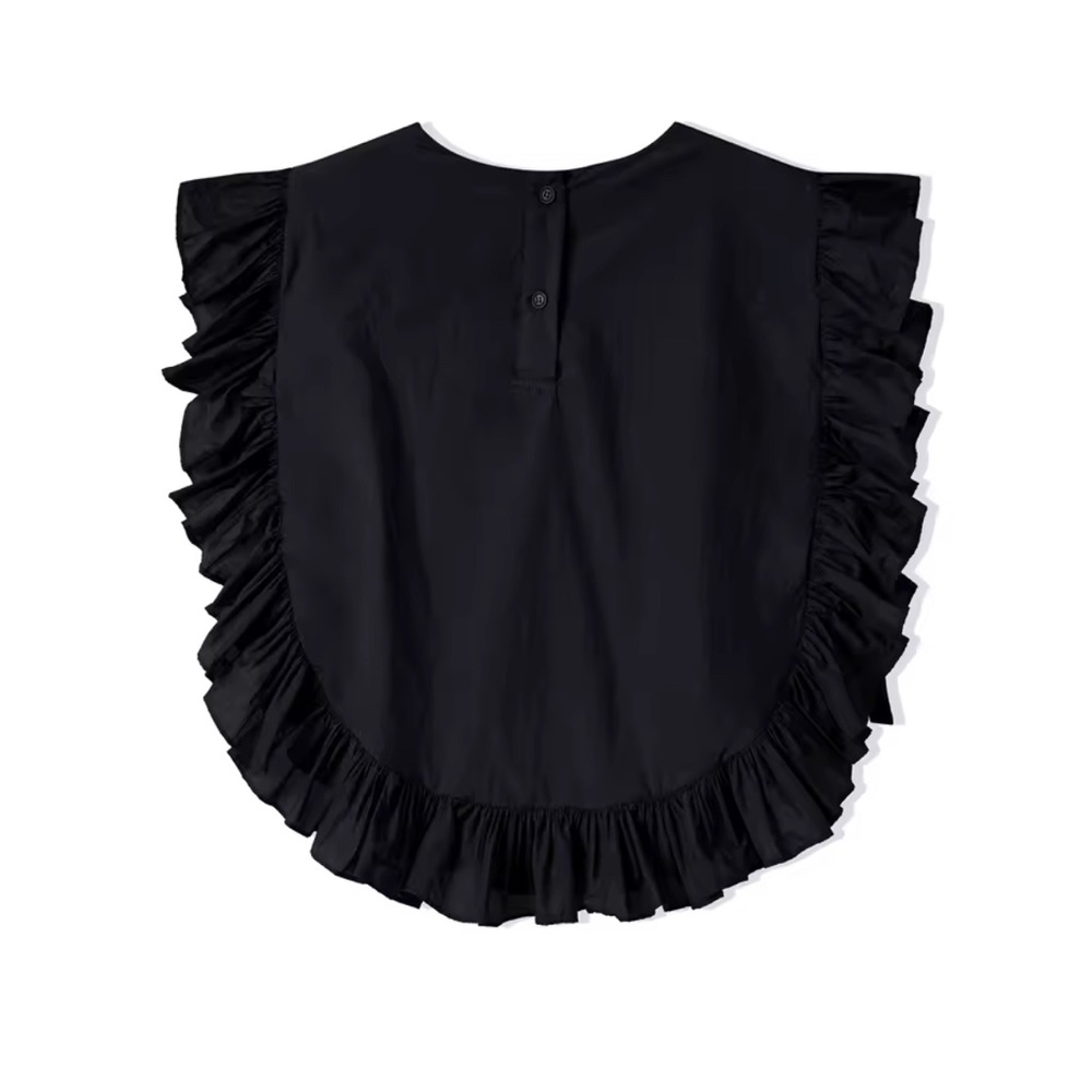 IMAKOKONI RUFFLE SMOCK TOP 〰️ - Picture 9 of 9